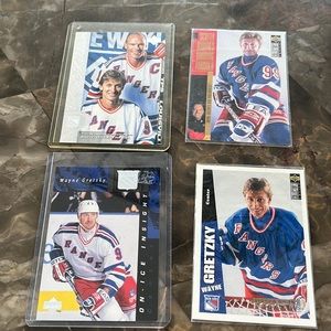 Hockey Cards - Wayne Gretzky (Rangers)